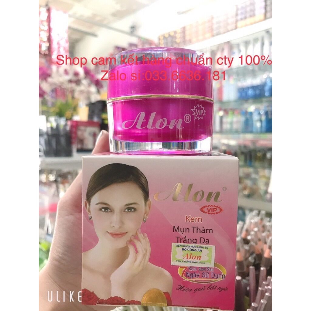 Kem alon mụn thâm -trắng da vip 15g