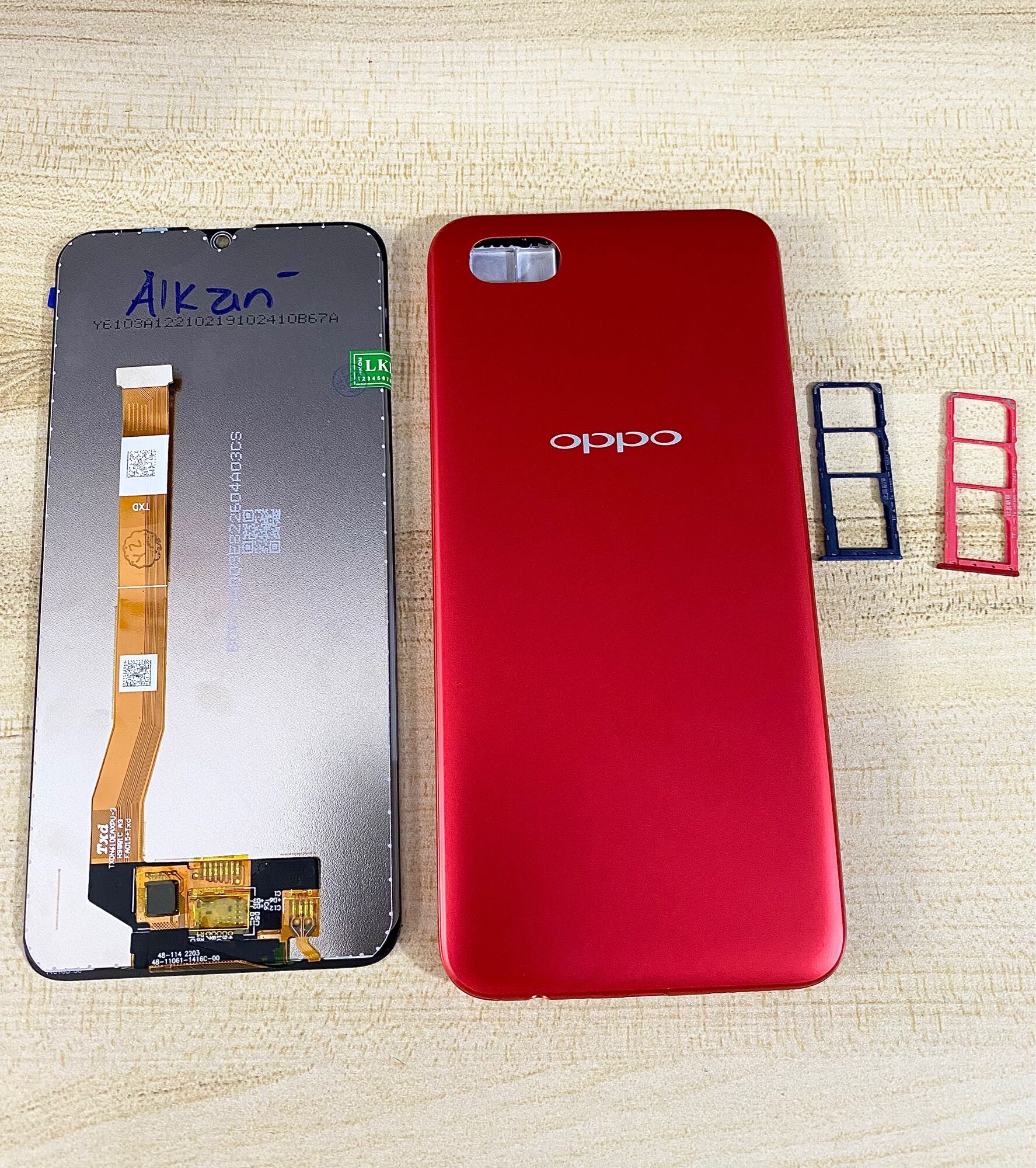 Combo màn hình + bộ vỏ oppo a1k zin hàng cao cấp.