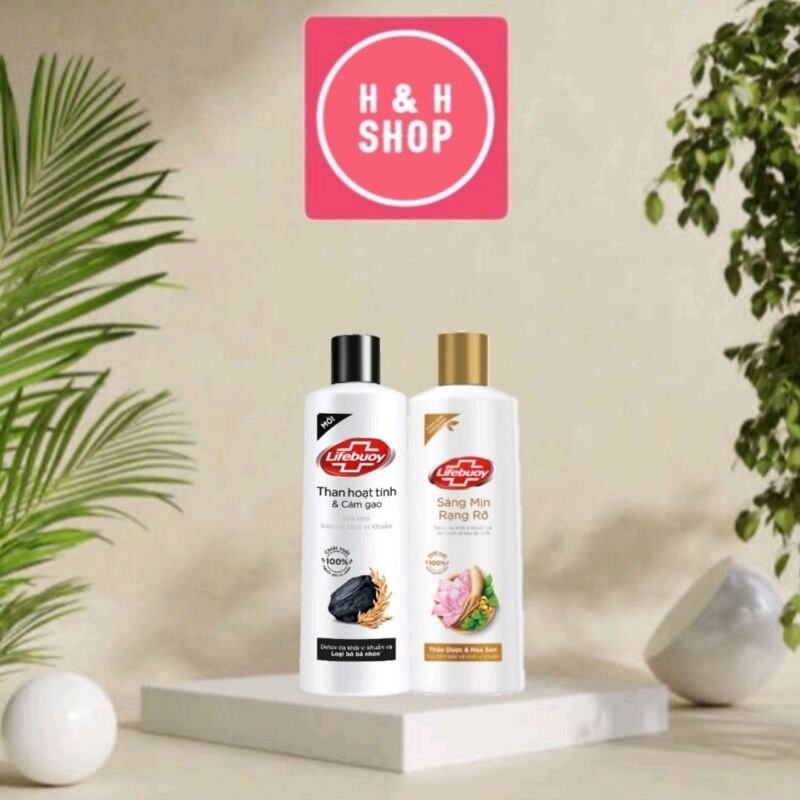 Sữa tắm Lifebuoy Detox sạch sâu từ than hoạt tính và cám gạo 200g
