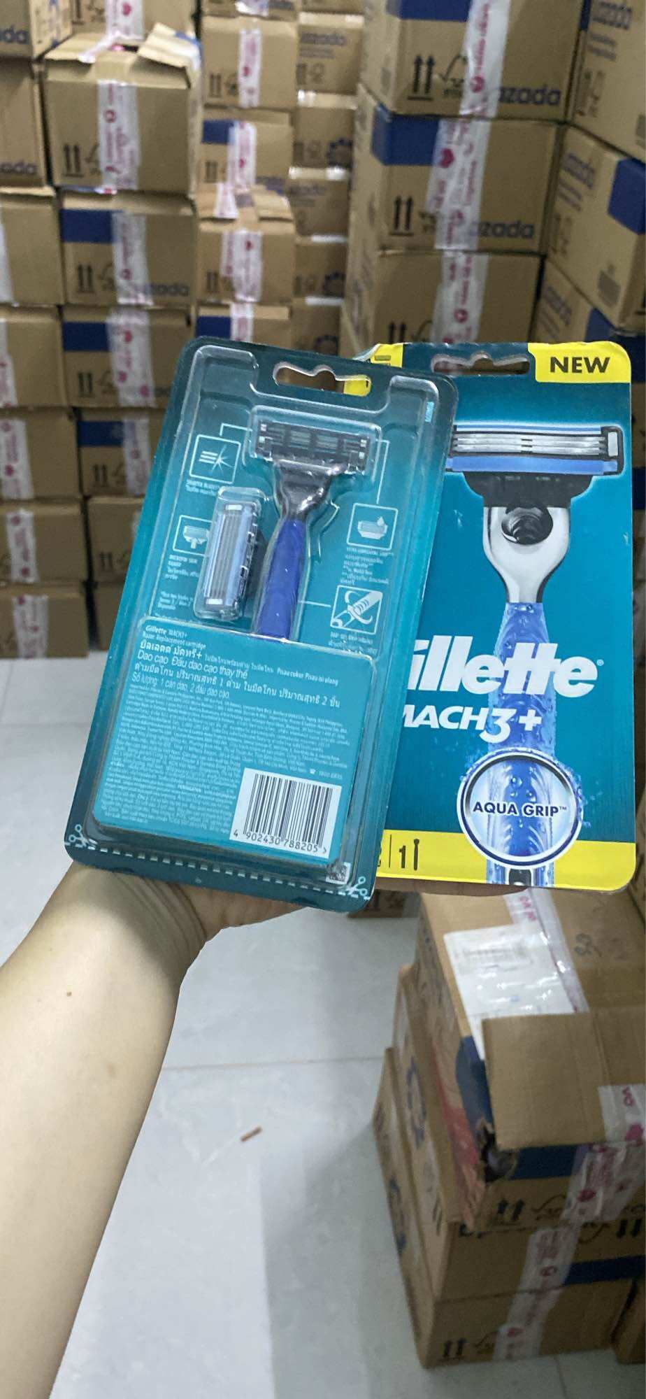 [HCM]dao cạo Gillette Mach3 2 lưỡi