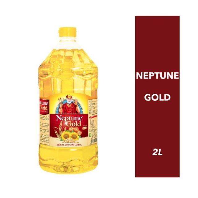 Dầu ăn Neptune gold can 2 lít.