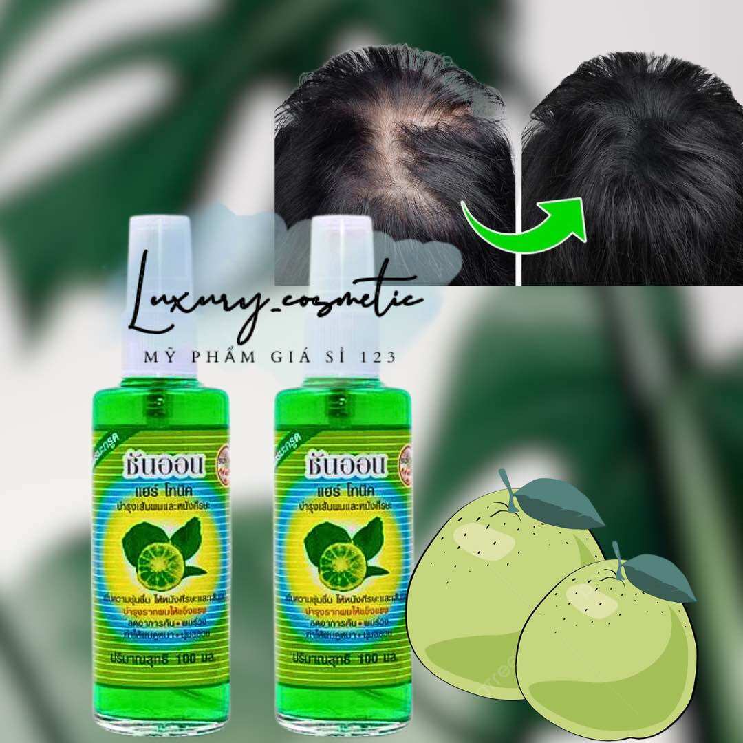 Tinh dầu bưởi xịt kích thích mọc tóc Sunon Thái Lan 100ml