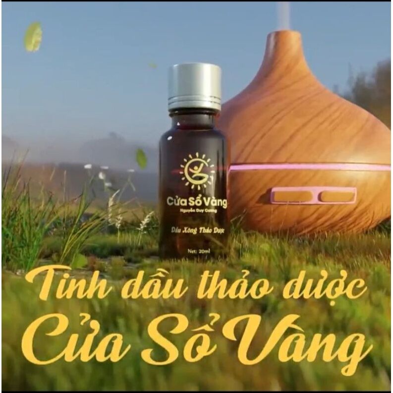 Tình dầu thảo dược thiên nhiên Cửa Sổ Vàng
