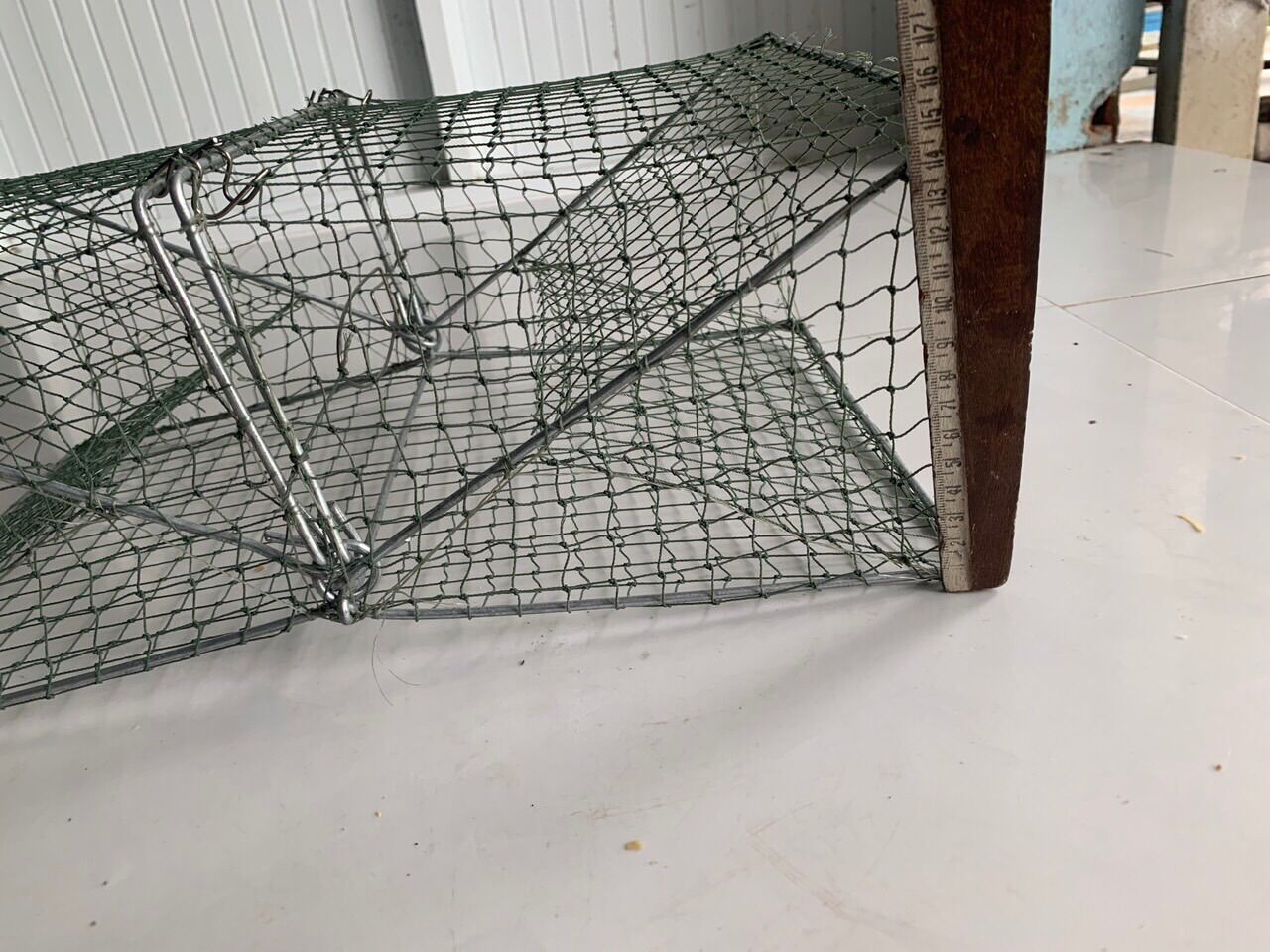 lòng bẫy cua đồng 25x40x15 mắt lưới 3phân(then1.5)