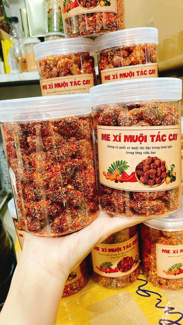 Kẹo Me Tắc Xí Muội Cay Lọ ( 500 Gram ) 🧧