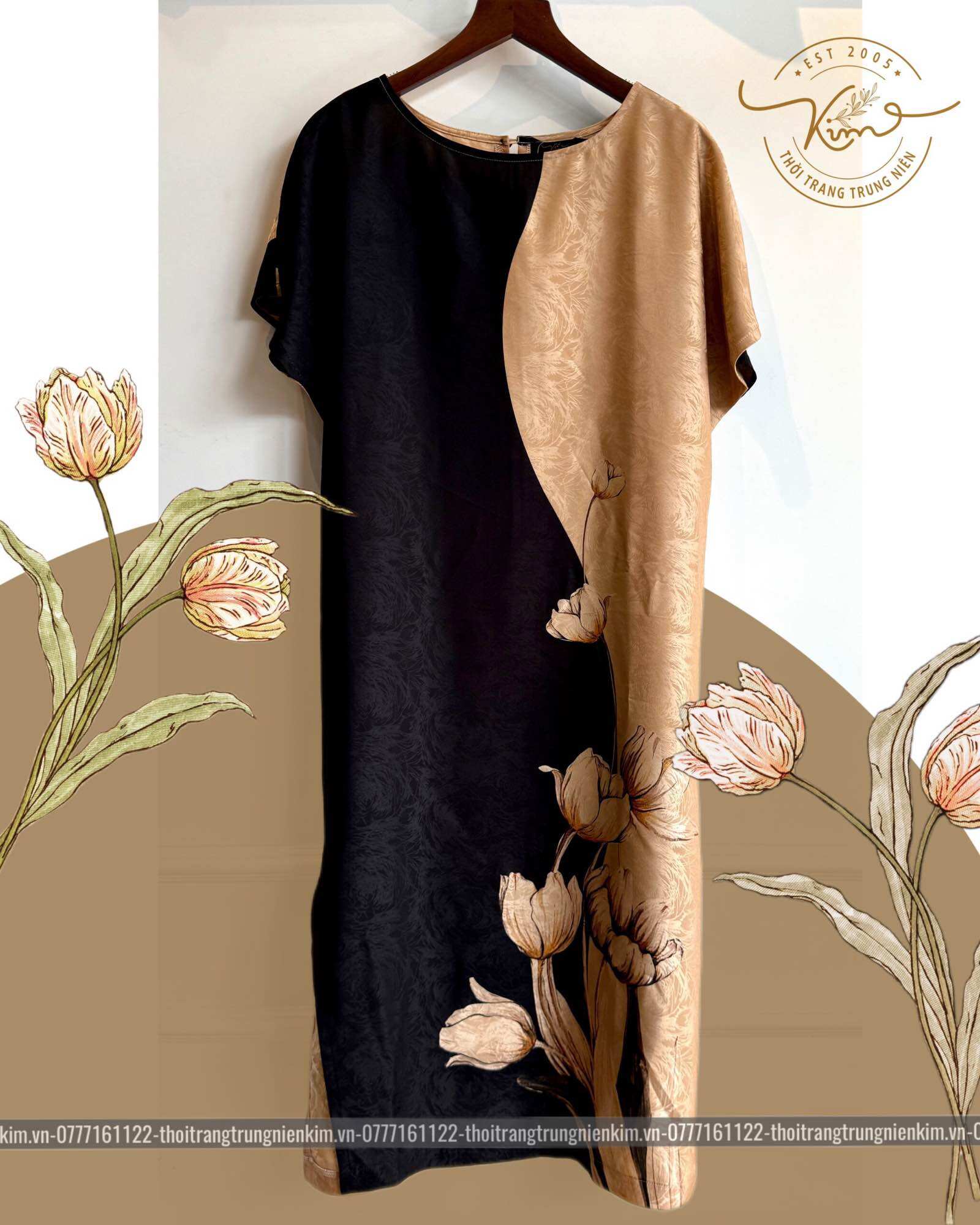 Đầm lụa xinh xắn
