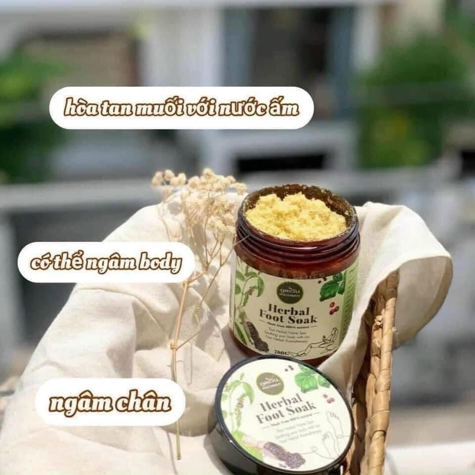 01 Muối Ngâm Chân HERBAL Phutawan Thái Lan