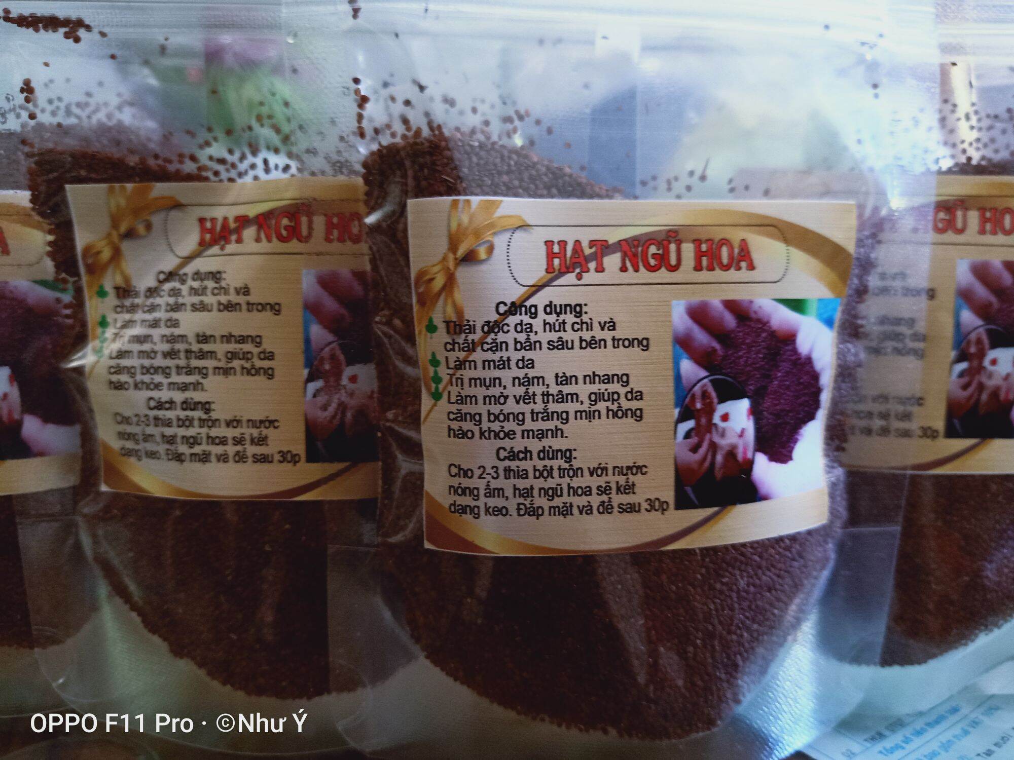 100gr NGŨ HOA HẠT MẶT NẠ