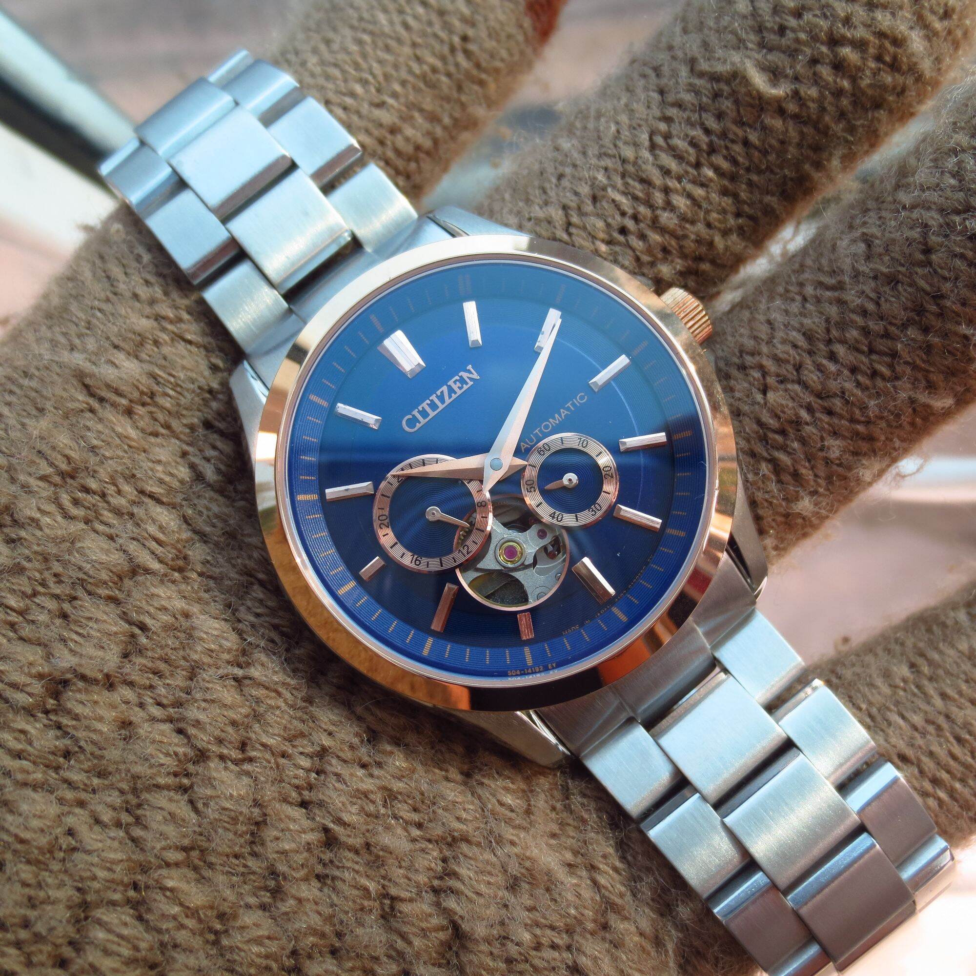 (❌ĐÃ 𝐁Á𝐍) ĐỒNG HỒ CƠ NAM CITIZEN AUTOMATIC - TỰ ĐỘNG NẠP CÓT - NHẬT BÃI XỊN