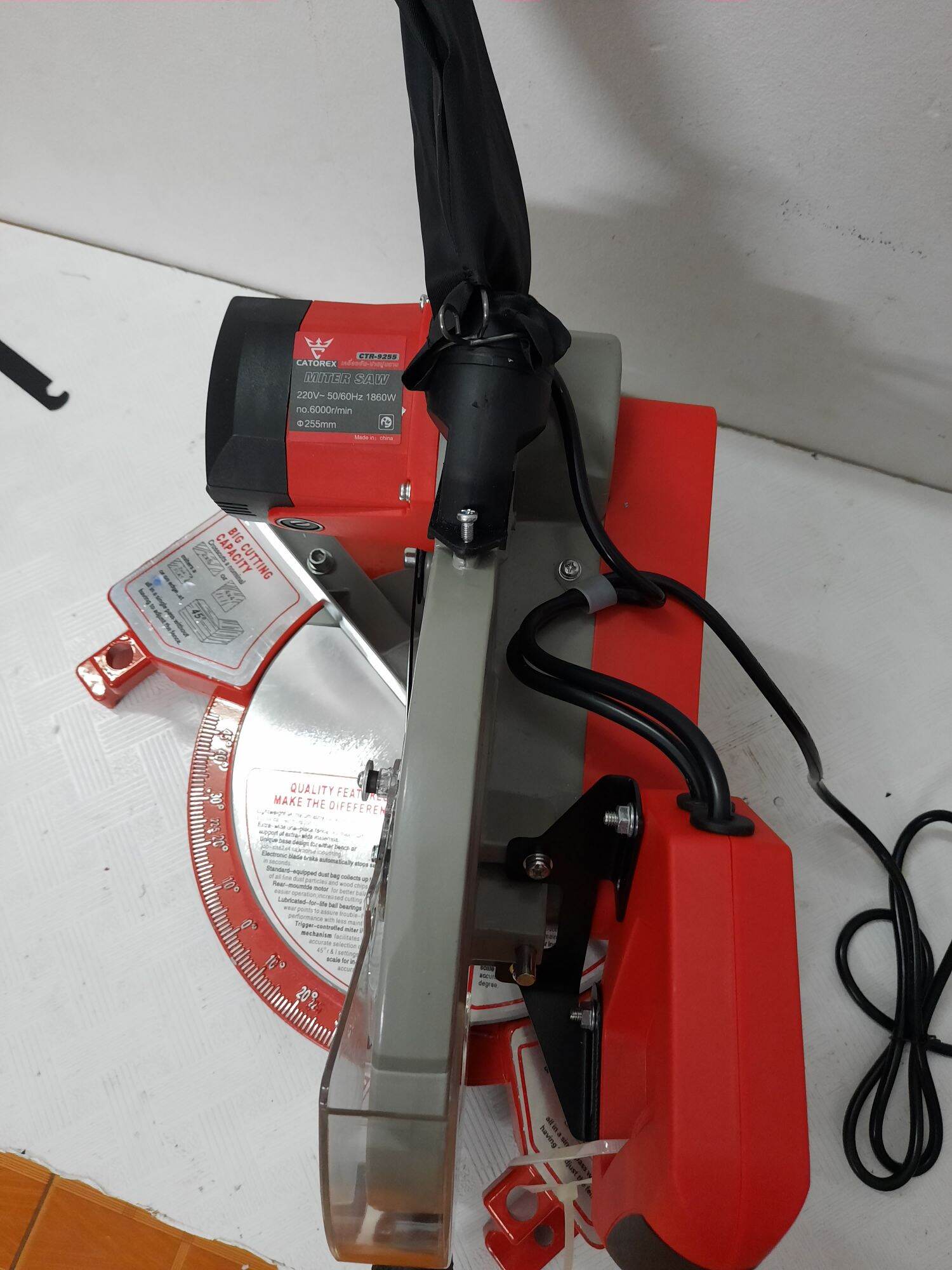 Máy cắt nhôm catorex ctr 9255 động cơ dây đồng 100%