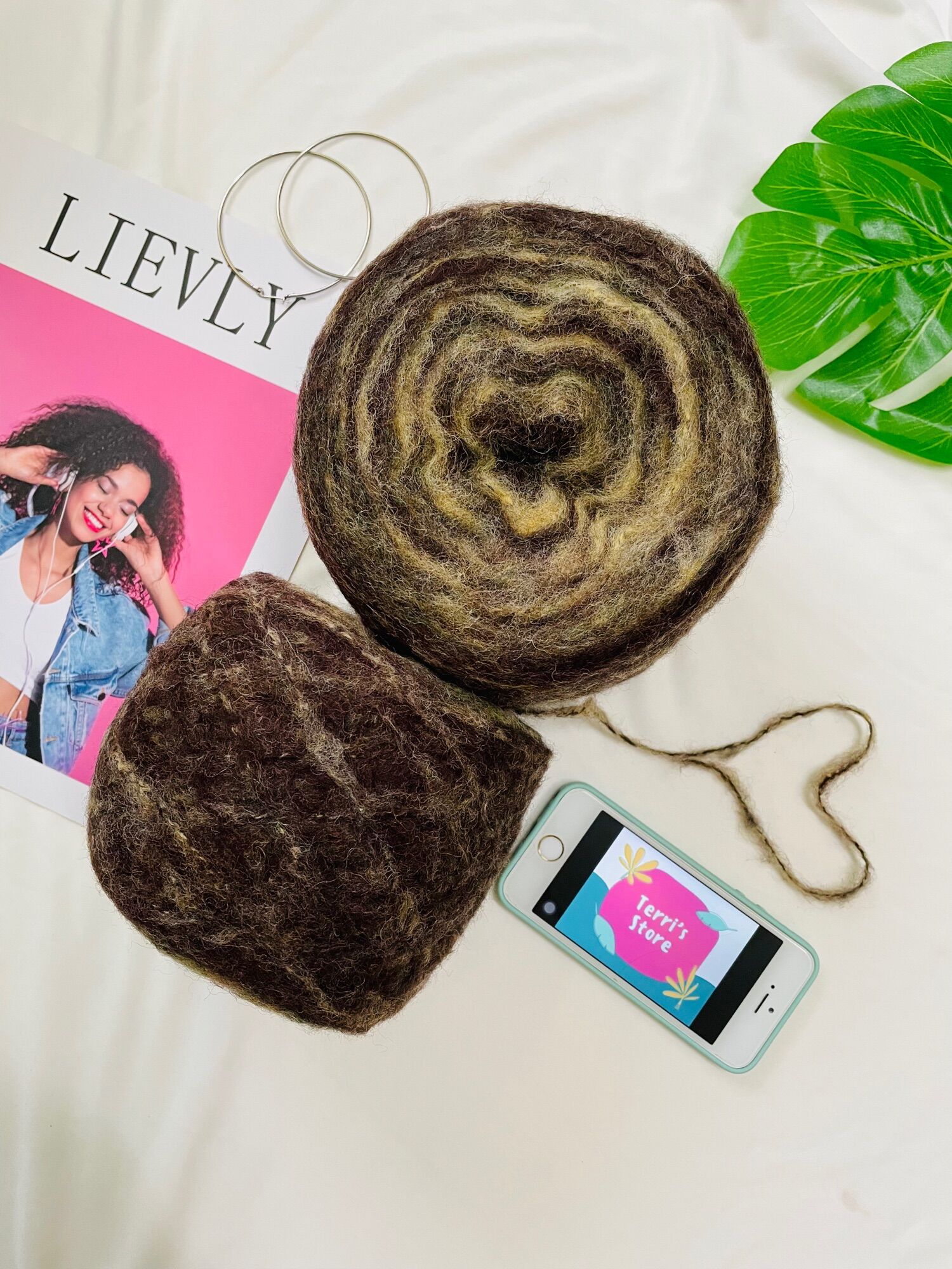 Yarn - Len Mohair - Cỡ sợi 1.5mm - Len sợi Thu Đông | Siêu nhẹ - Siêu mềm - Siêu ấm | Terri Store