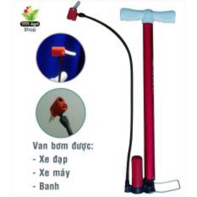 Bơm xe đạp, xe máy có bình trợ lực, loại tốt