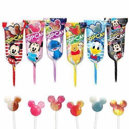 Kẹo mút Mickey Popcan Glico Nhật cho bé
