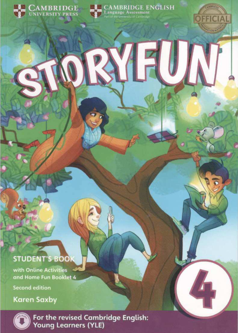 Story Fun - Level 4 Student Book m.à.u cho bé