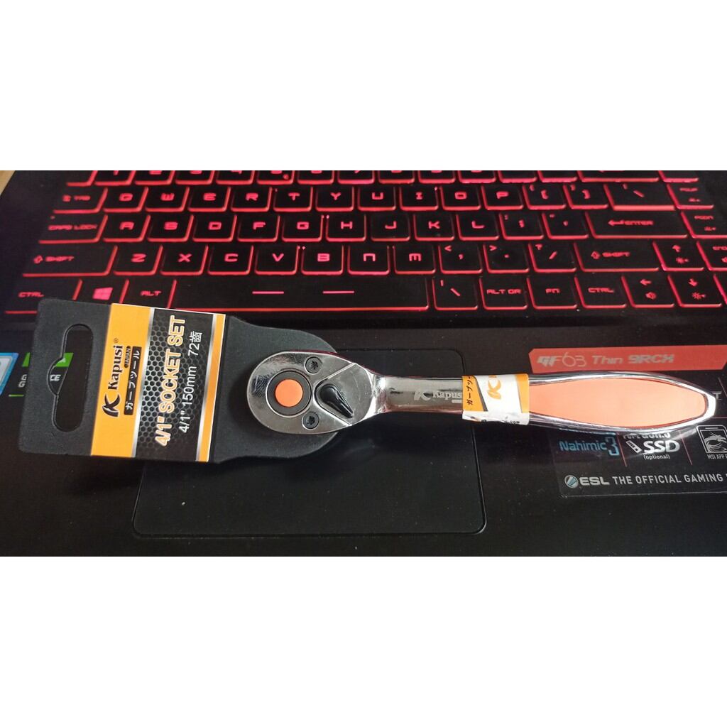 CẦN TỰ ĐỘNG KAPUSI 1/4 CAO CẤP 72 RĂNG