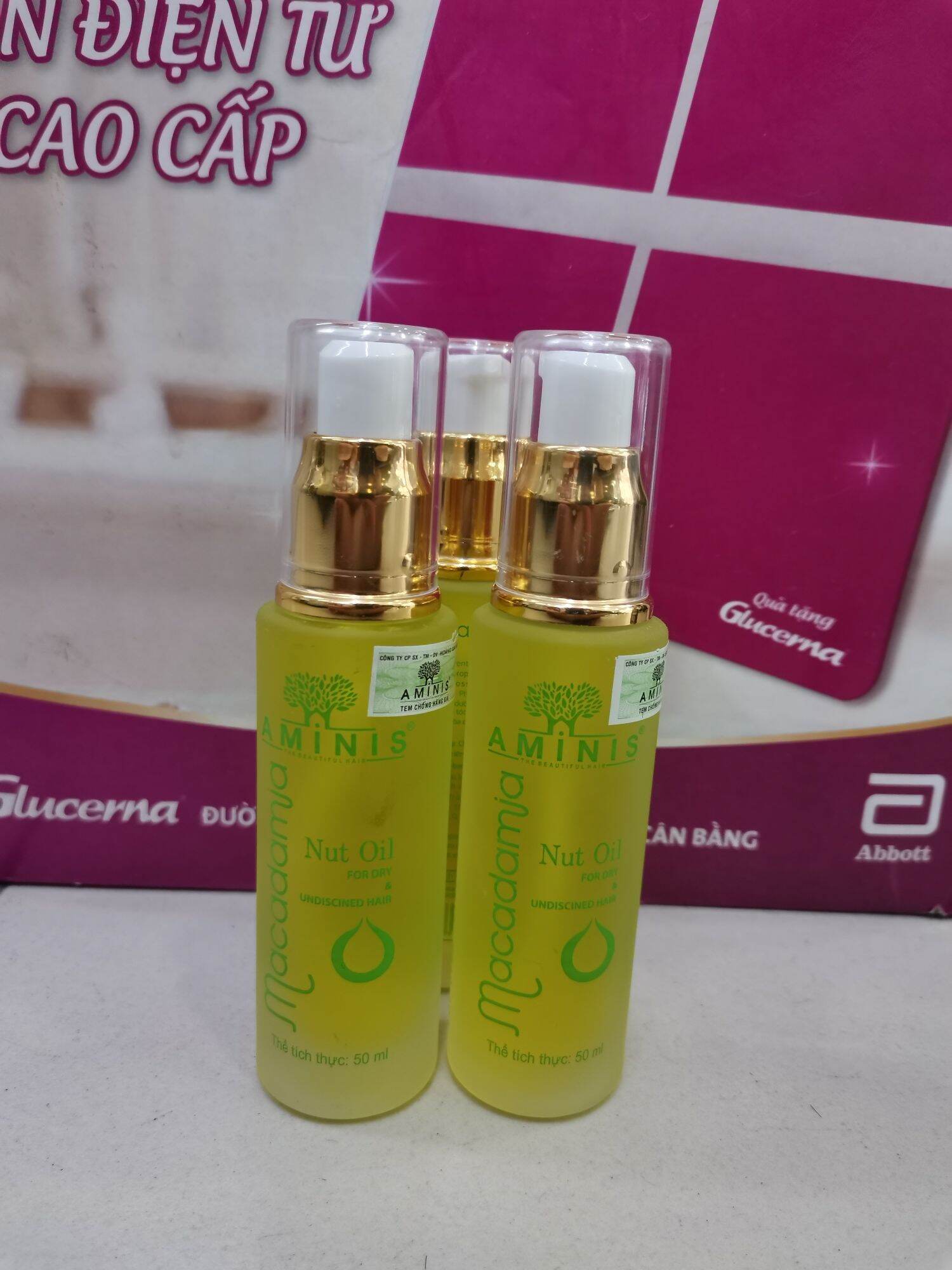 [HCM]Tinh dầu dưỡng tóc Serum dưỡng tóc tinh dầu bóng Aminis