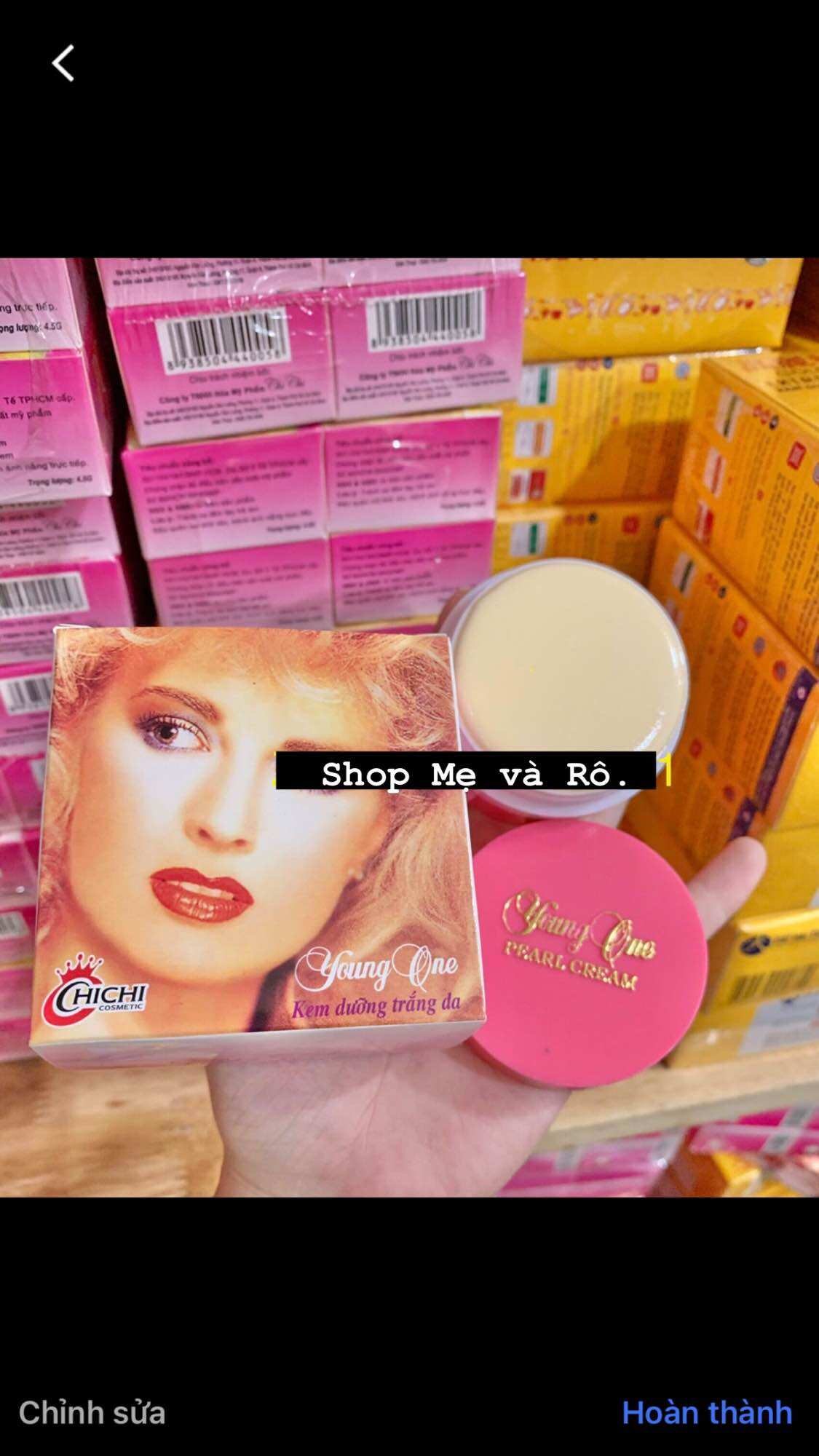 Lẻ 1 hủ kem cô gái tóc xù chichi 20g