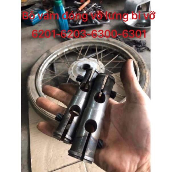Bộ vam tháo vỏ lưng bi bạc đạn xe máy