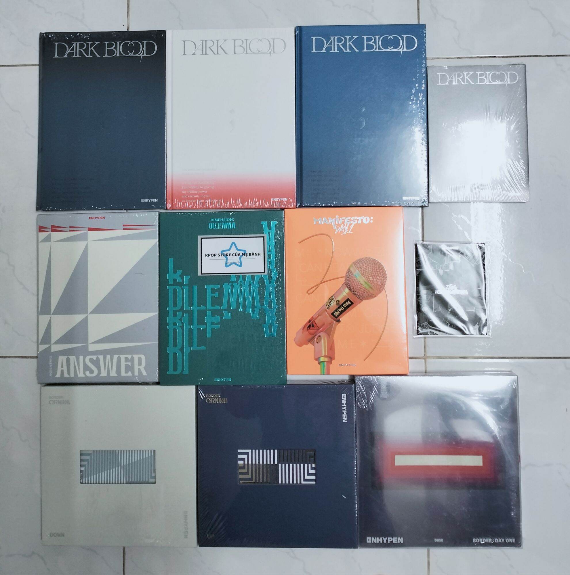 Album nguyên seal nhóm ENHYPEN