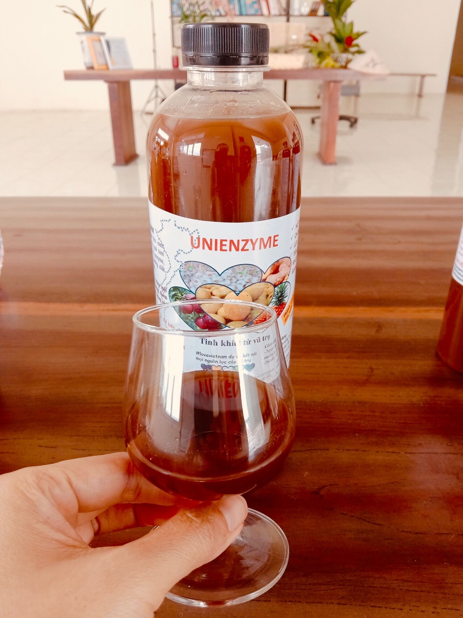 UNIENZYME chai 1 lít-yêu thương Việt Nam
