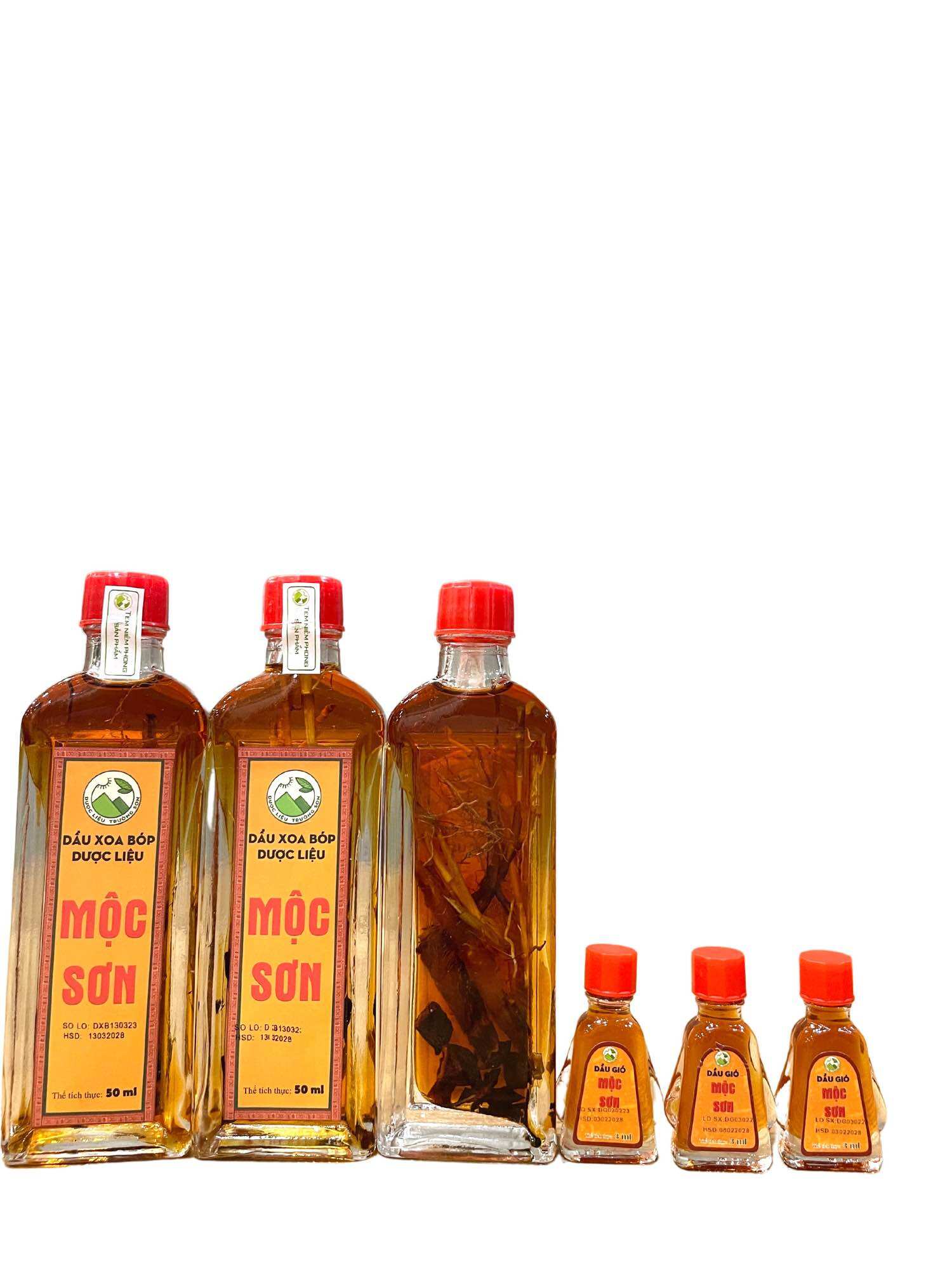 Dầu xoa bóp Mộc Sơn - Mua 3 tặng 2