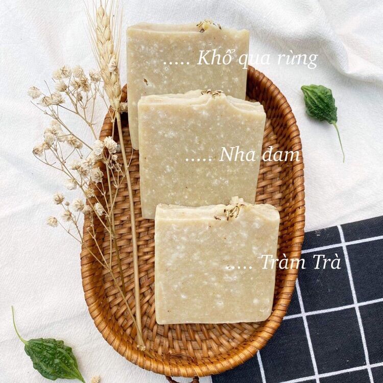 Xà phòng thiên nhiên mướp đắng nha đam tràm trà