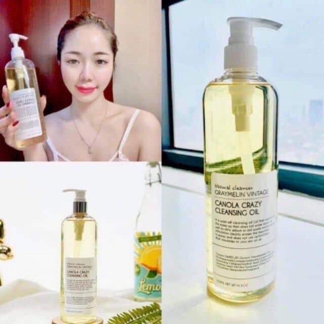 Dầu tẩy trang Graymelin Canola Crazy Cleansing Oil