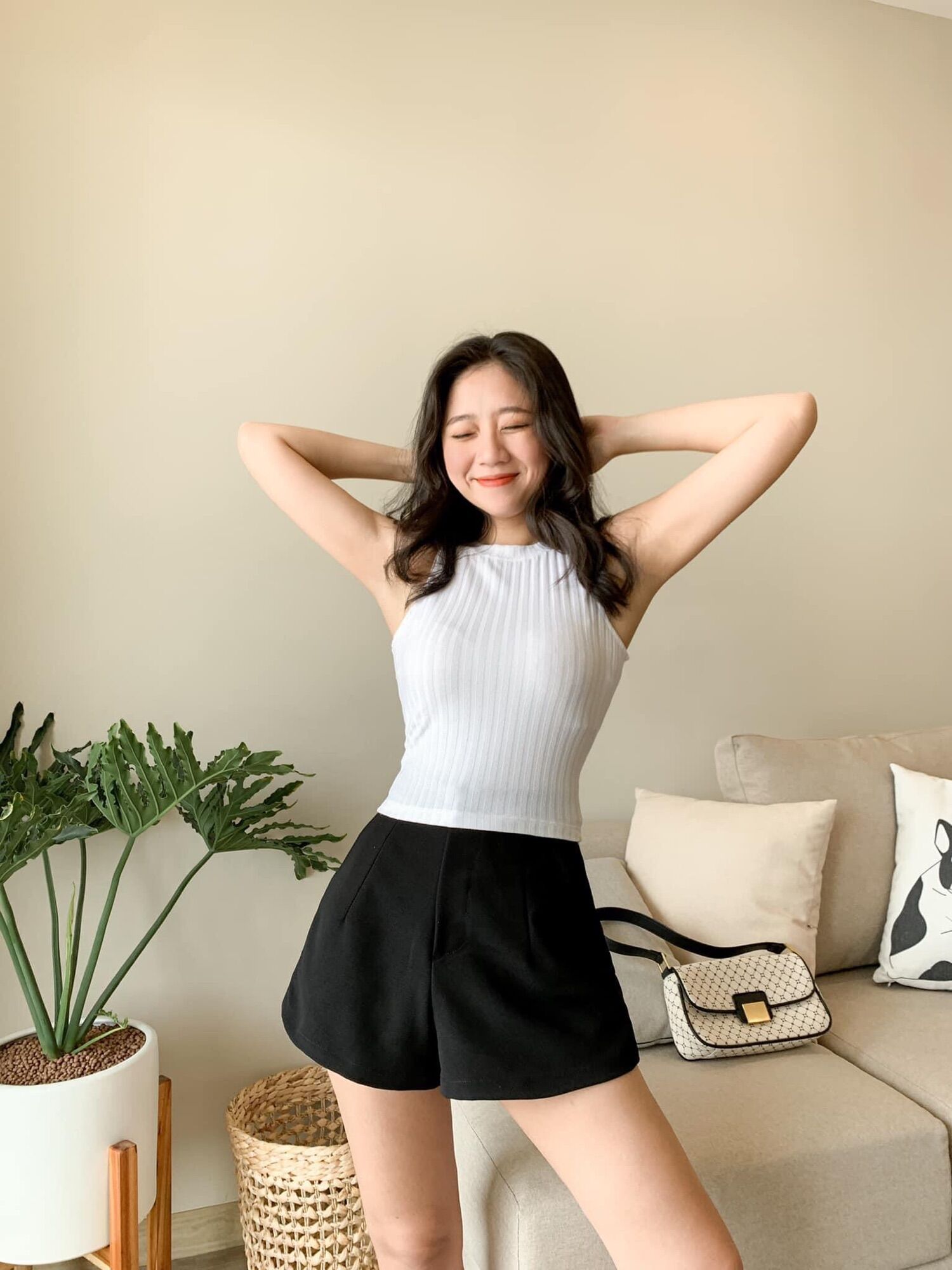 Quần short quần đùi nữ quần tây