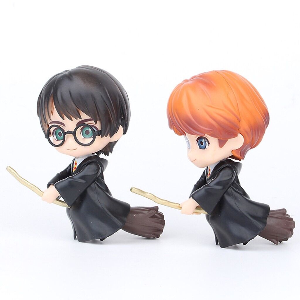 Combo 06 Mô Hình Nhân Vật Harry Potter - Cao 10Cm