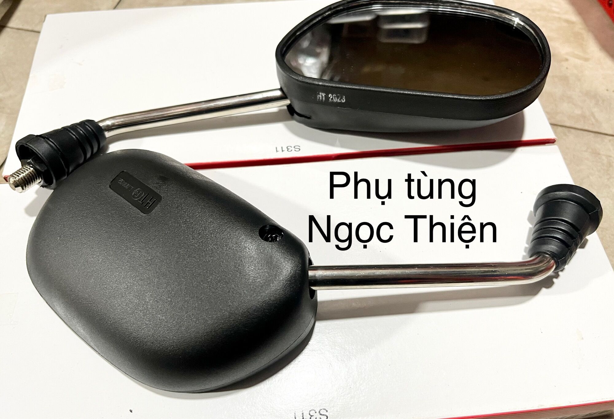 Kính chiếu hậu Spark chân xi