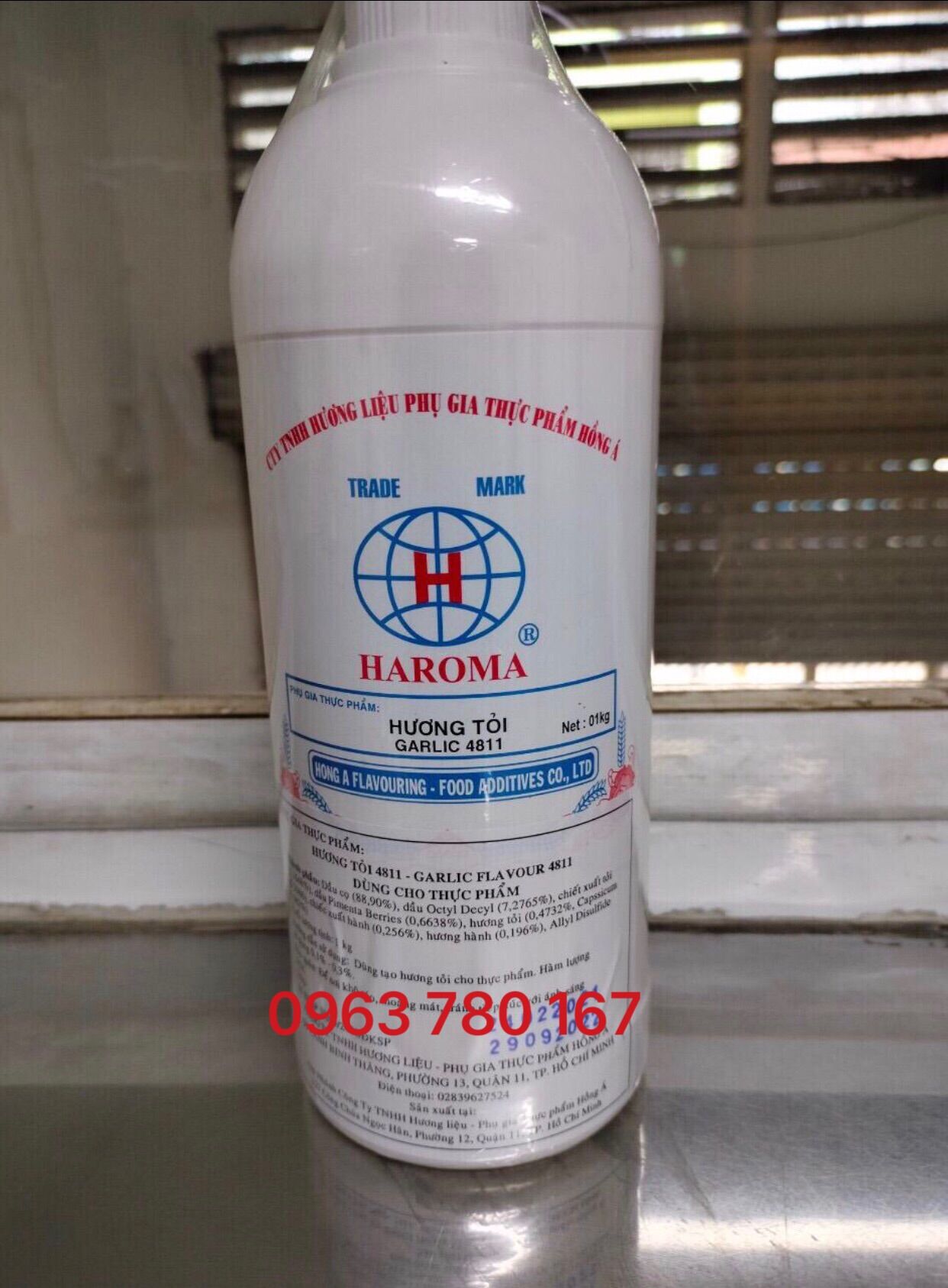 [HCM]Hương tỏi- dùng trong thực phẩm tạo mùi tỏi cho sản phẩm