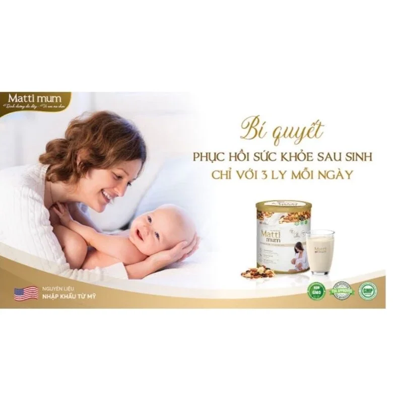 Sữa hạt lợi sữa Matti mum