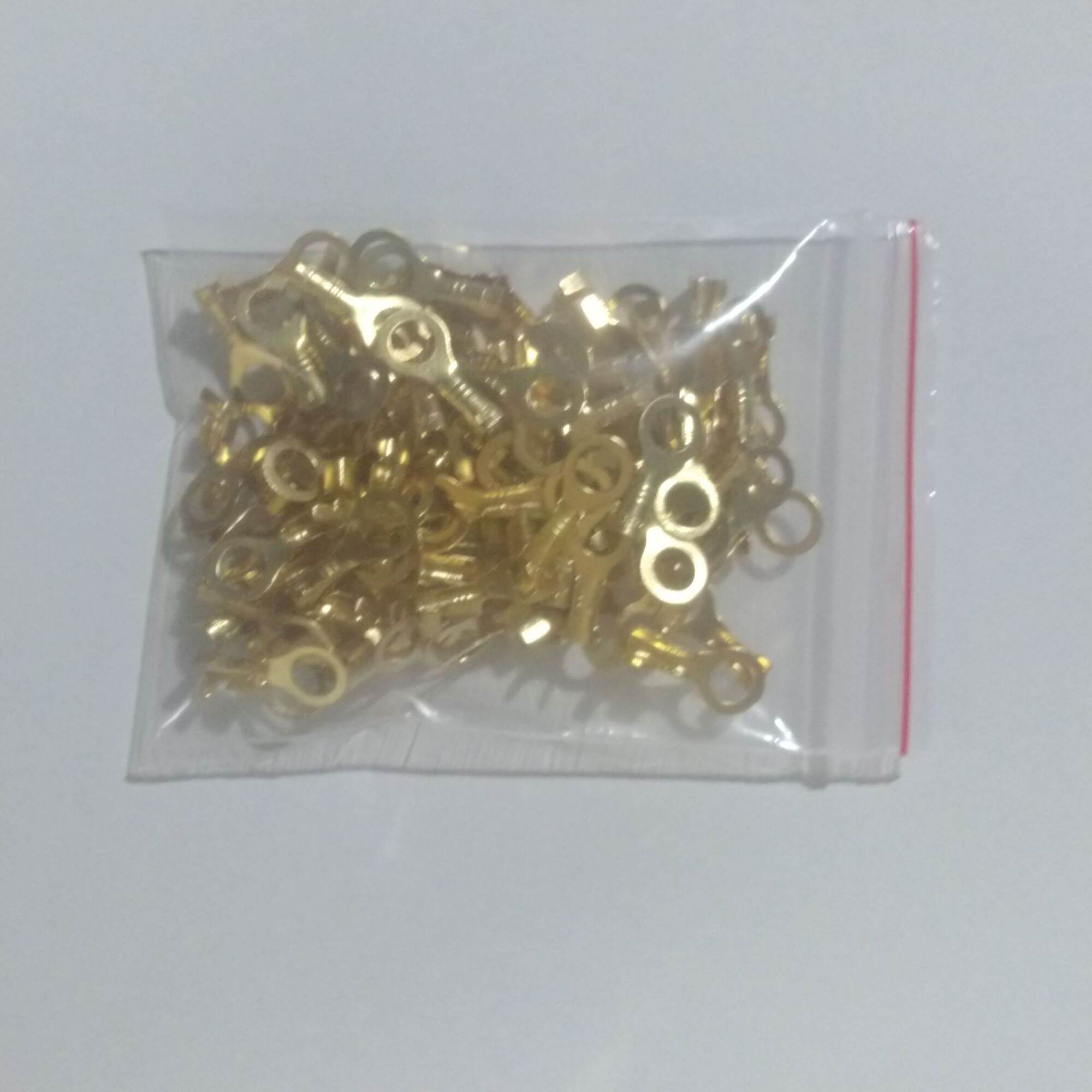 100 cos tròn 5mm loại 1,25 -5. đồng thau.