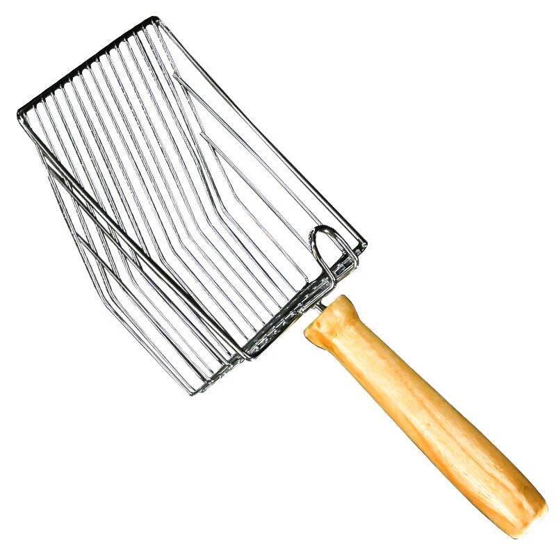 Dụng cụ thần thánh xẻng xúc cát cho mèo bằng kim loại xẻng xúc cát cho mèo không phải inox xẻng xúc phân cho mèo bộ cỡ lớn đặc biệt