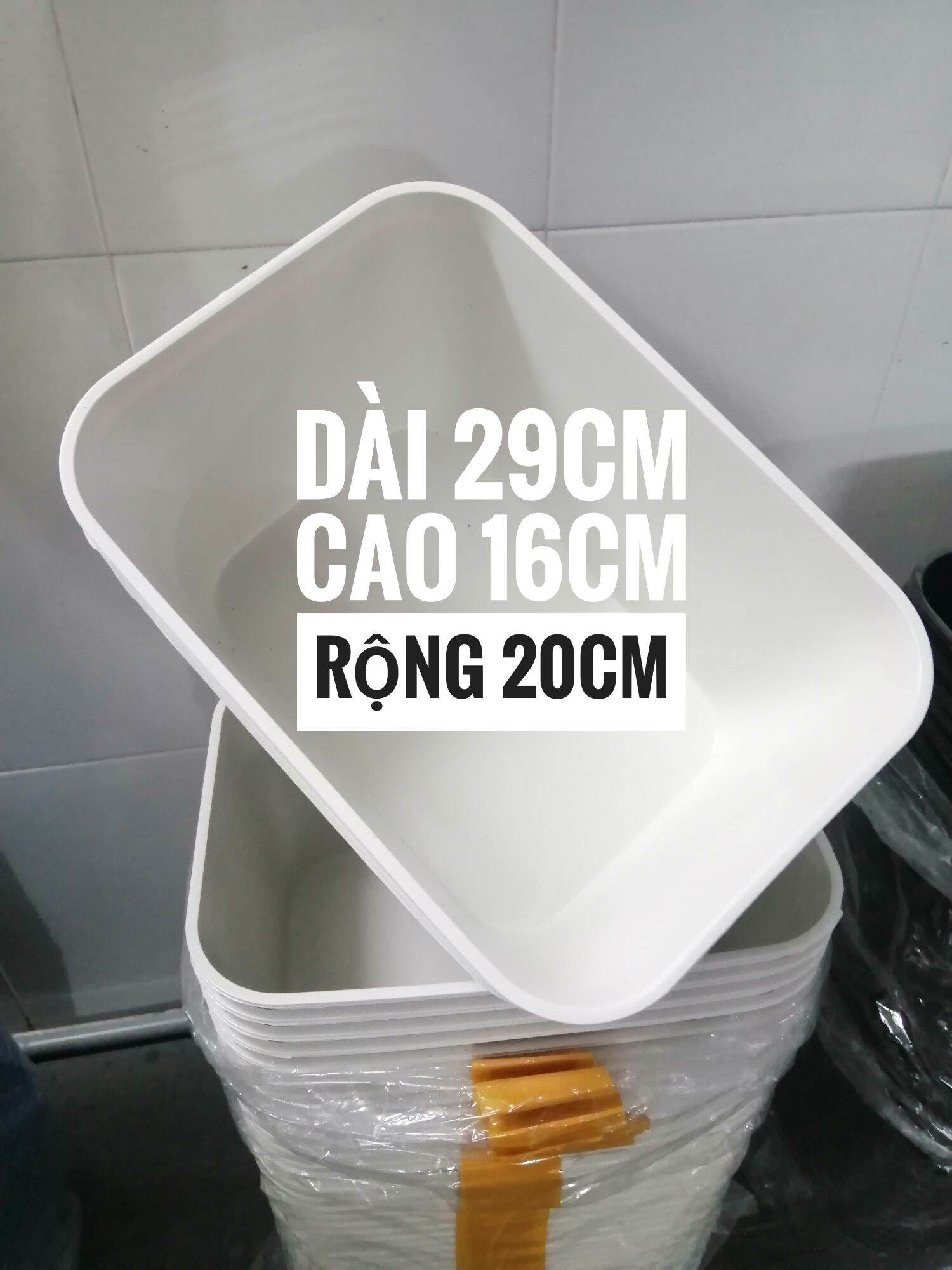 Khay 7l nuôi cá Guppy, Betta - Ép cá đẻ - Dưỡng cá