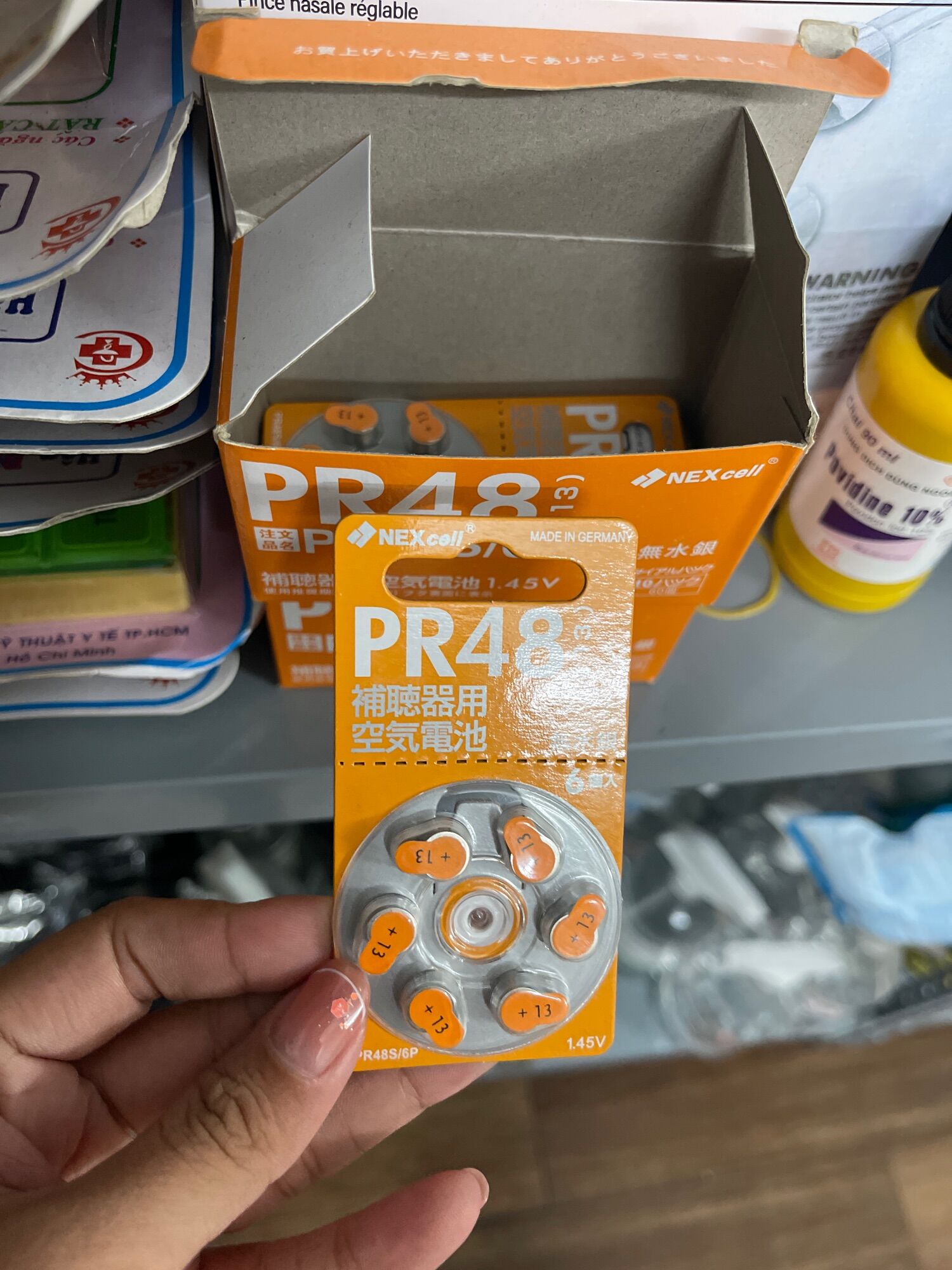 COMBO VỈ 6 VIÊN PIN MÁY TRỢ THÍNH 13+