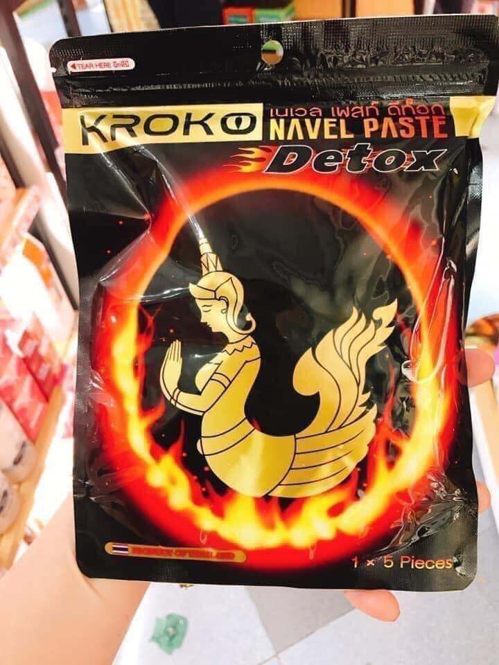 MIẾNG DÁN TAN MỠ BỤNG KROKO DETOX THÁI LAN