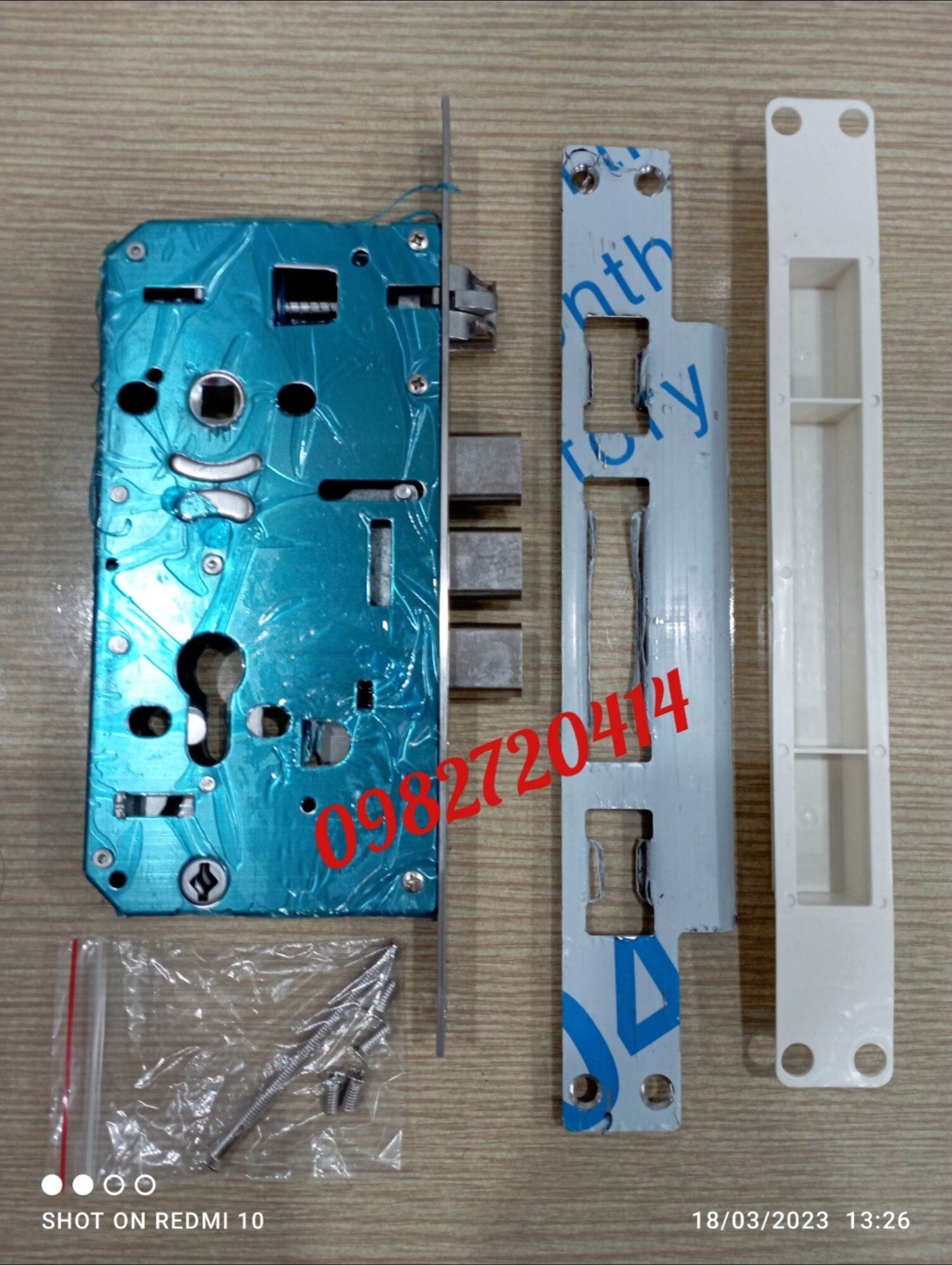 Thân khóa, ruột khóa vân tay 5050, 6068 (Inox 304)