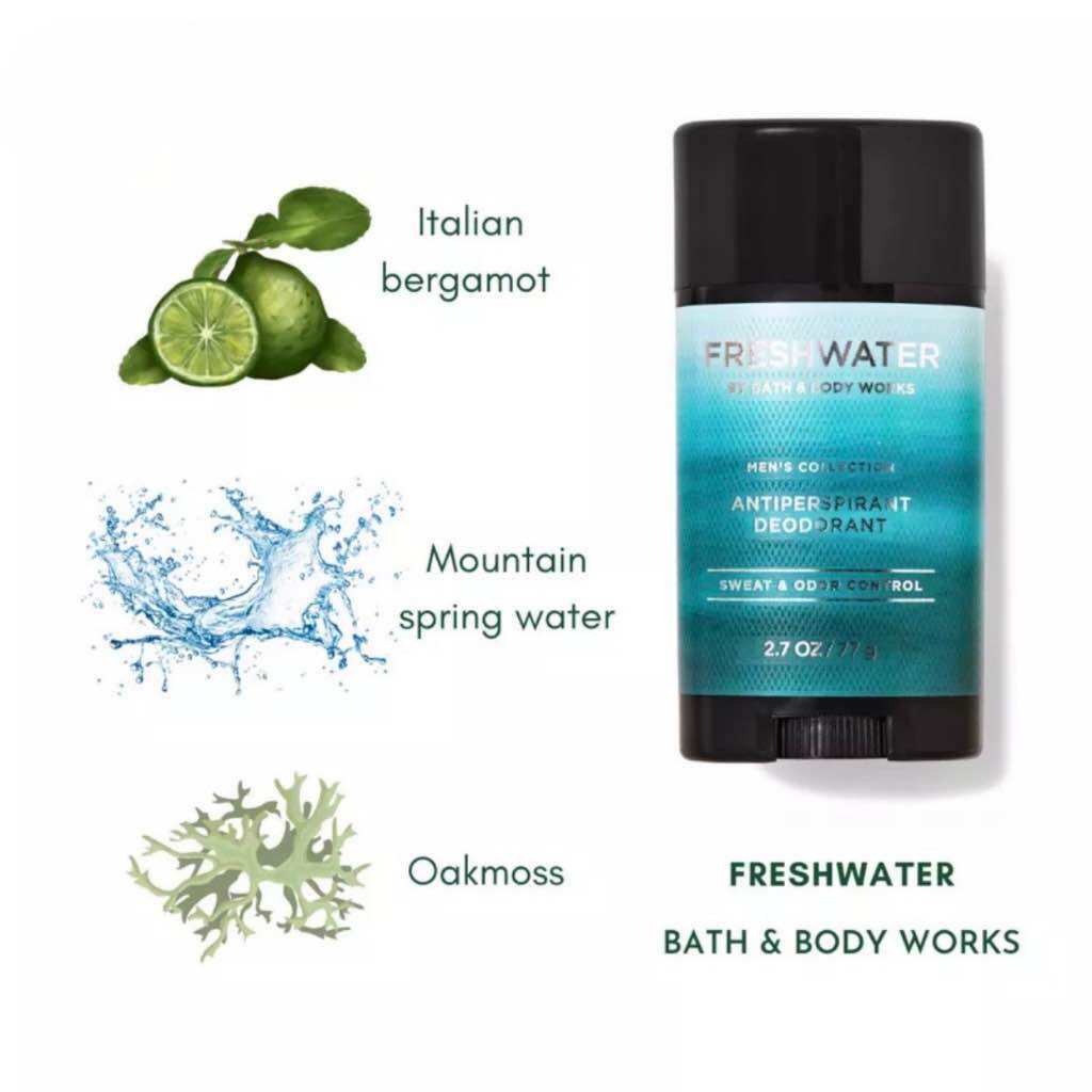 LĂN SÁP KHỬ MÙI NAM BATH AND BODY WORKS Fresh Water 77g