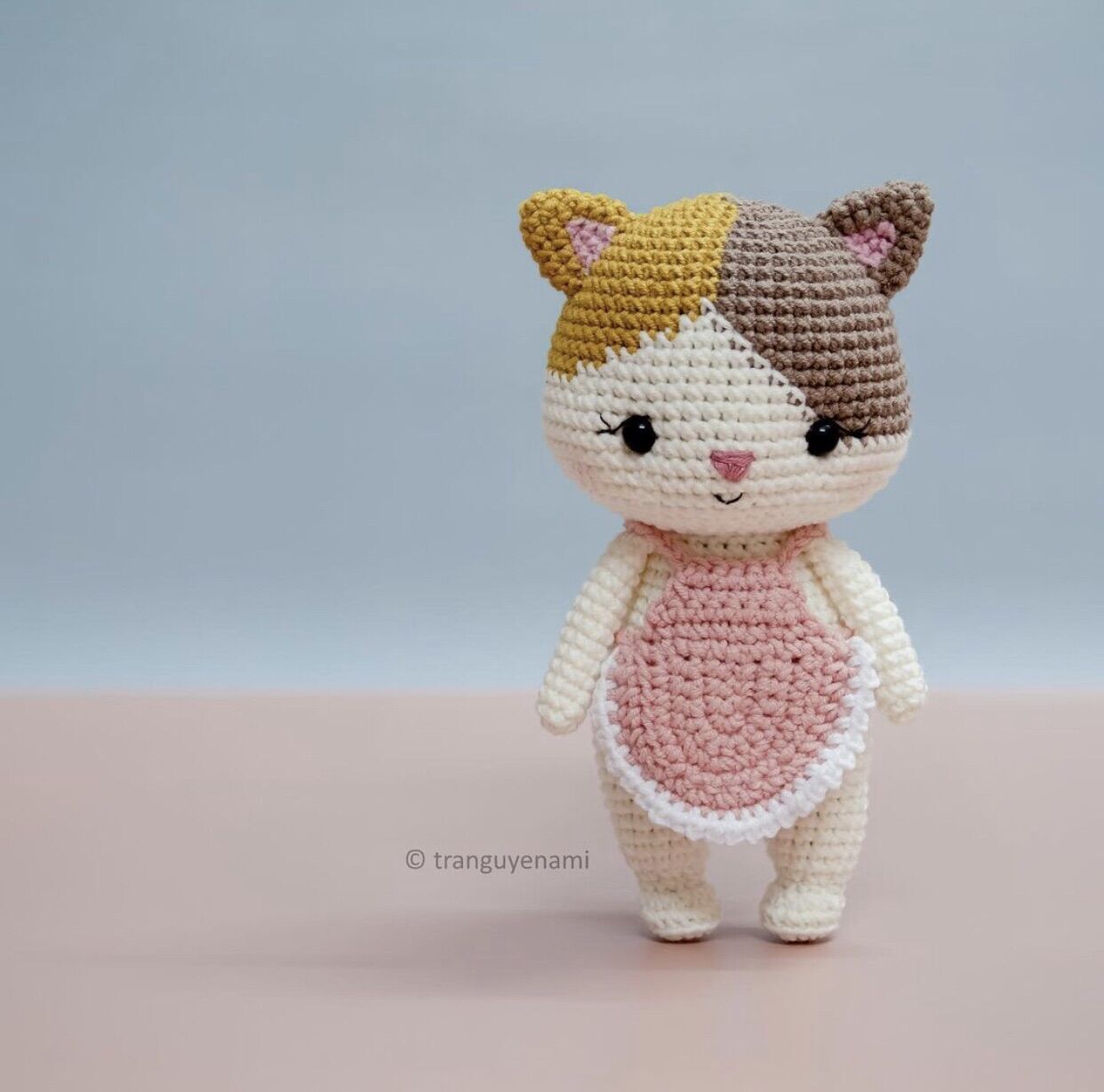 Thú bông handmade , gấu nhồi bông bằng len
