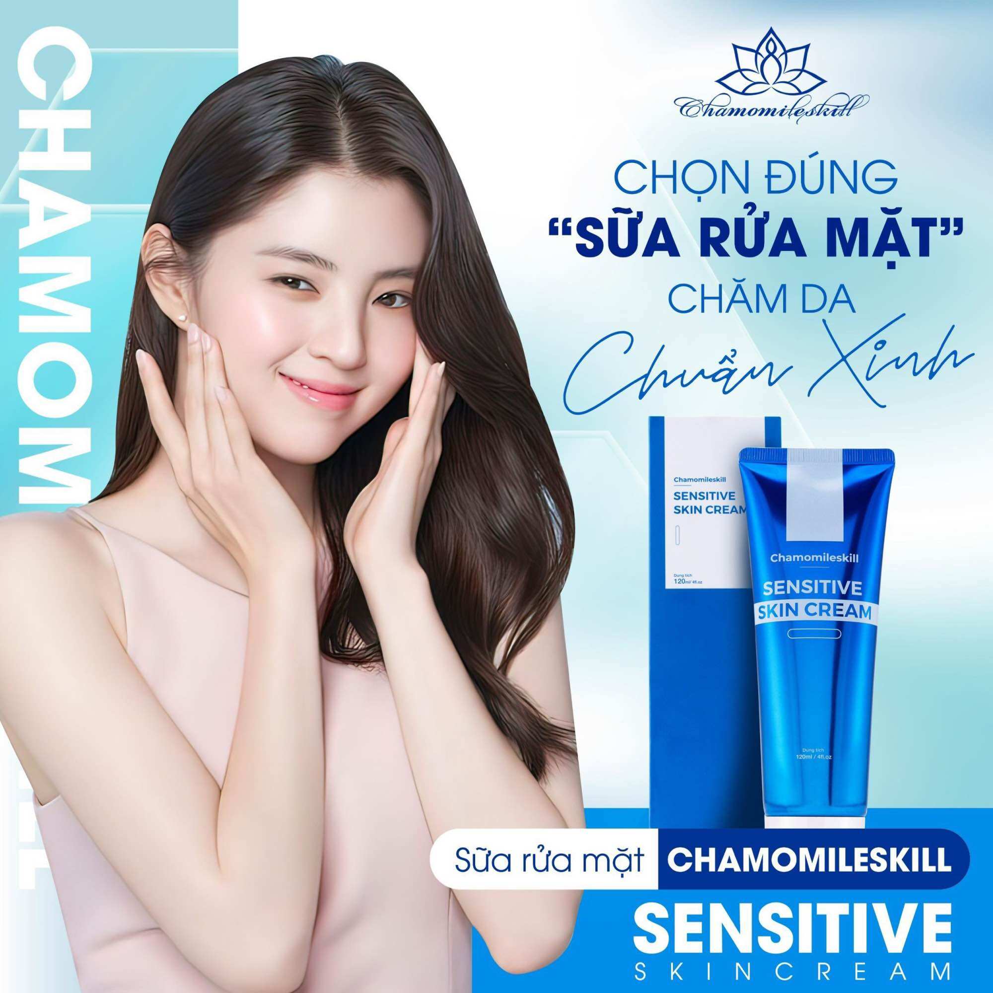 Sữa Rửa Mặt Chamomileskill Tặng Quà Kèm Theo