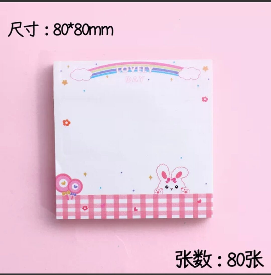 Giấy nhớ,giấy ghi chú,giấy note cute 80 trang