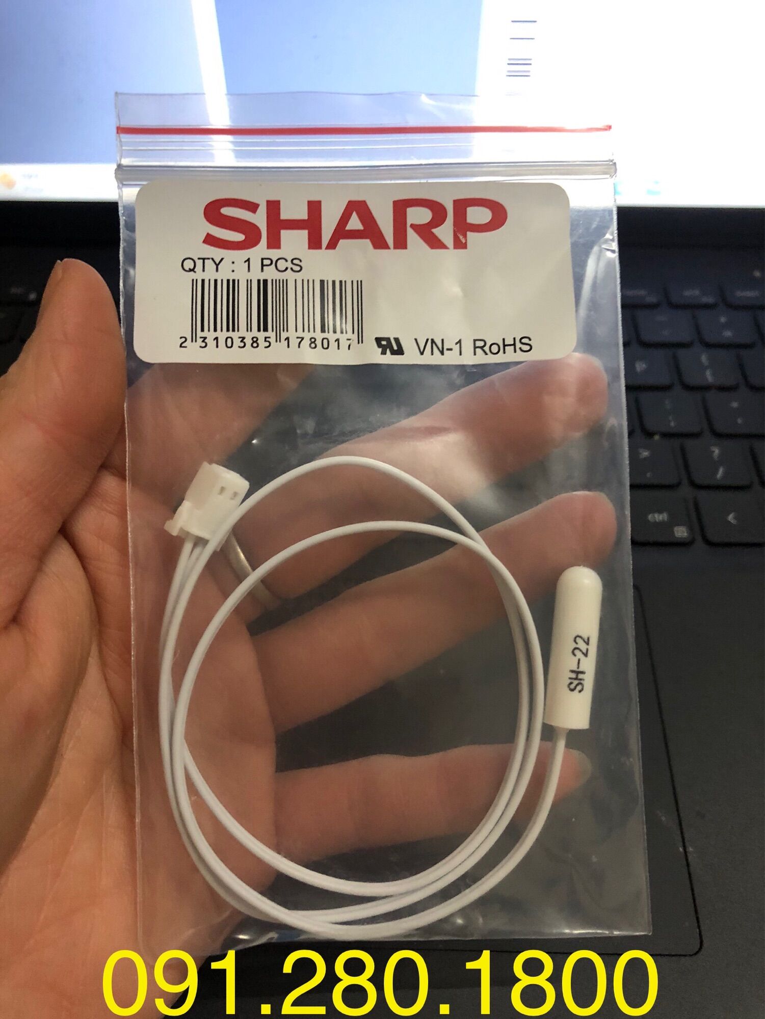 Sensor tủ lạnh SHARP SH-22 - Đầu dò cảm biến nhiệt độ tl sáp