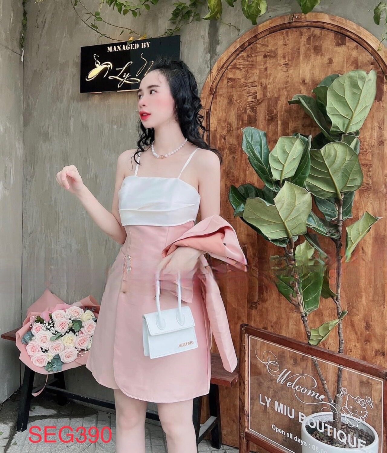 Sét đầm Bigsize 57-95kg ( đầm 2 dây kèm áo khoác ngoài nhé )
