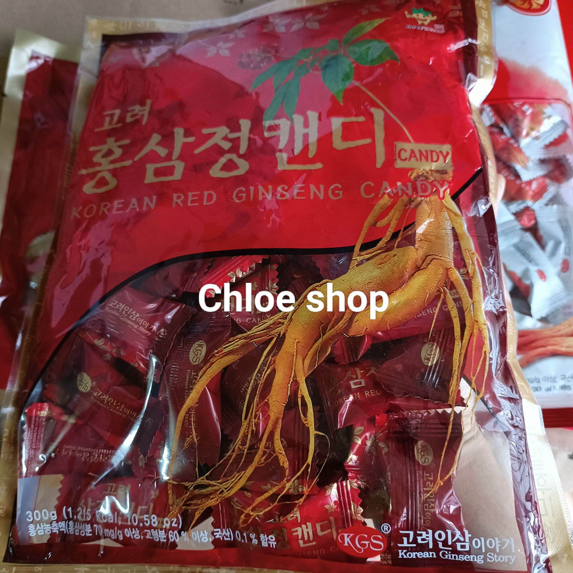 Kẹo hồng sâm Hàn Quốc cao cấp chính hãng