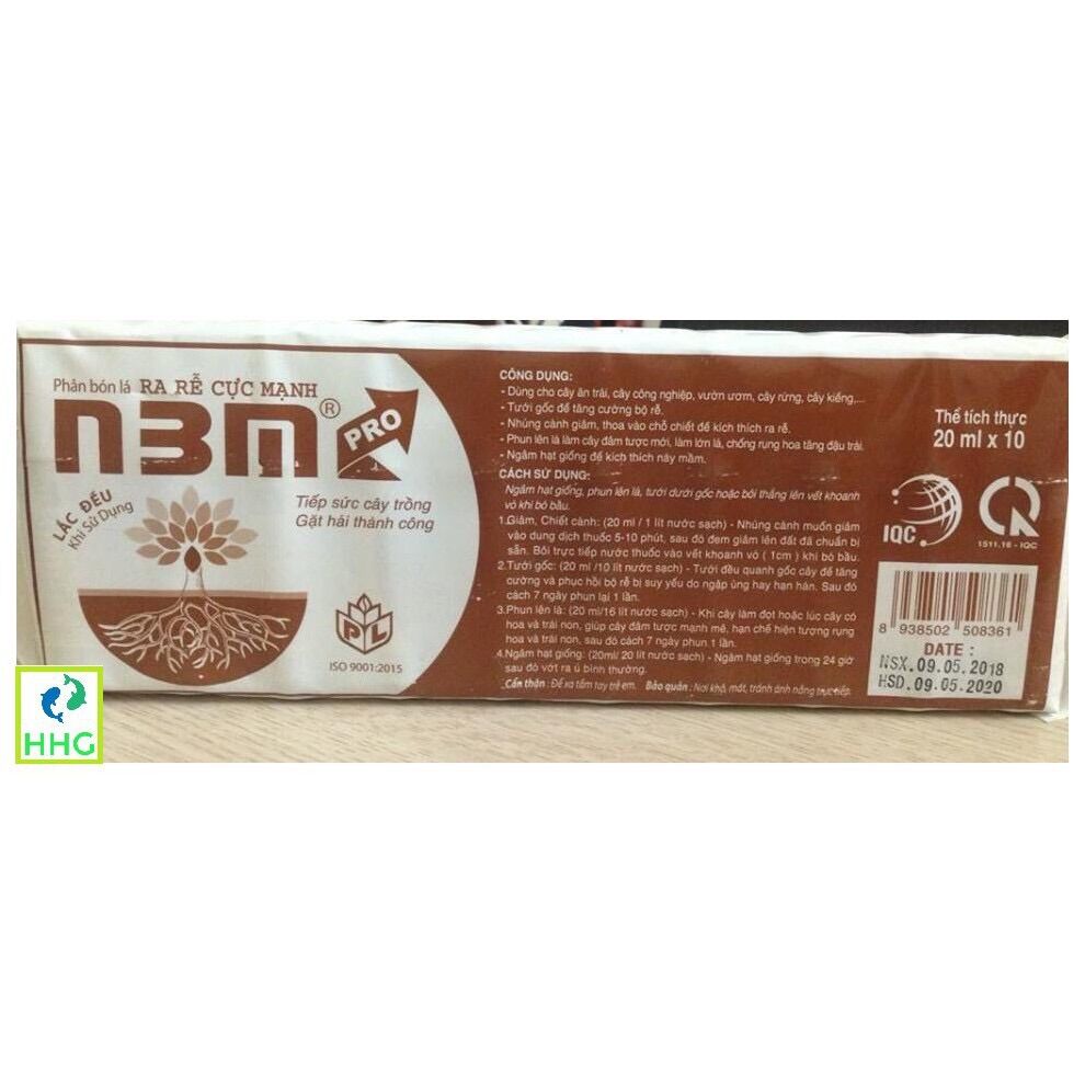 Phân bón kích rễ, ra rễ cực mạnh N3M pro, lọ 20ml