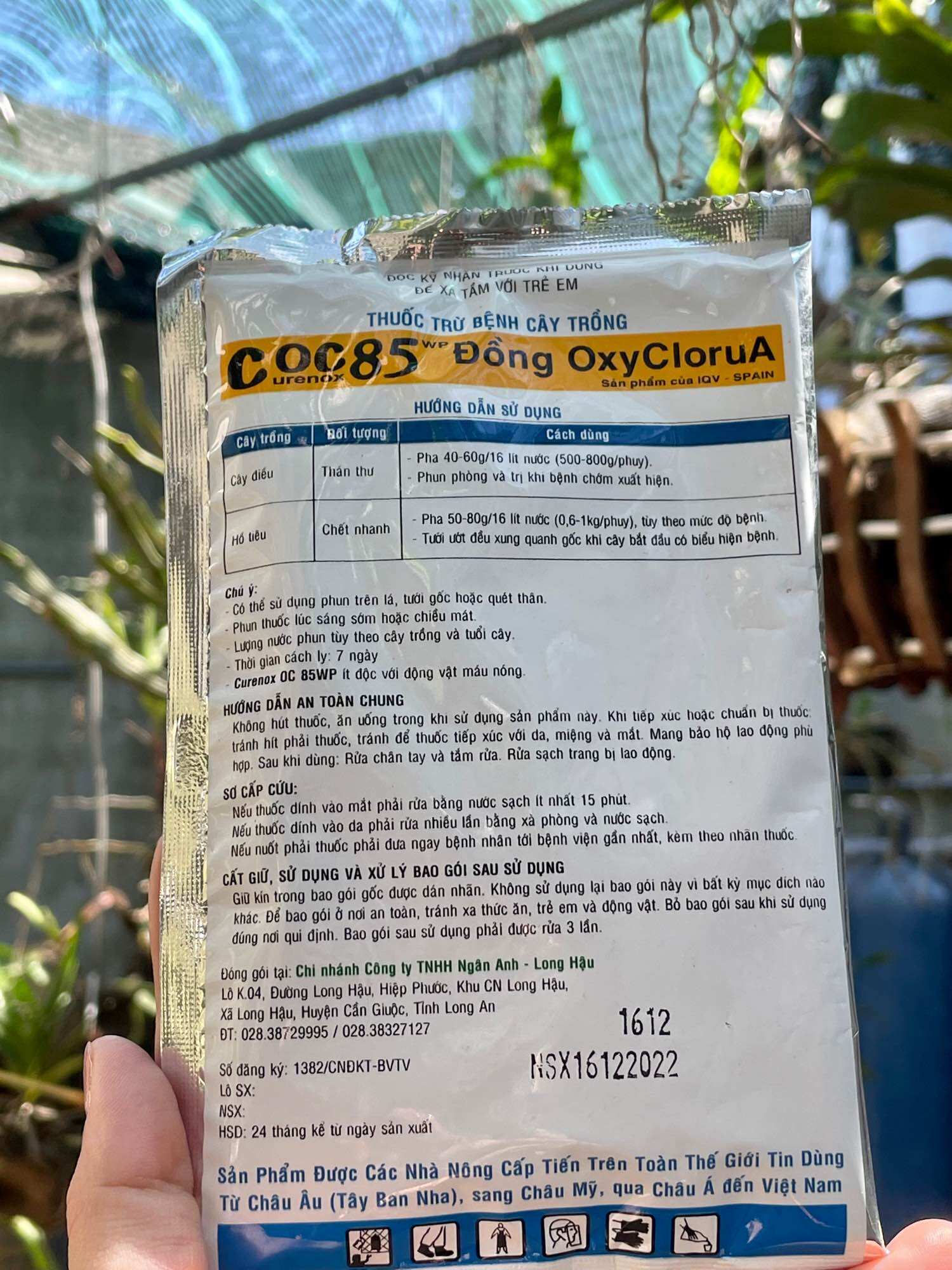 COC 85 gói 100gr - Phòng trừ Nấm Bệnh