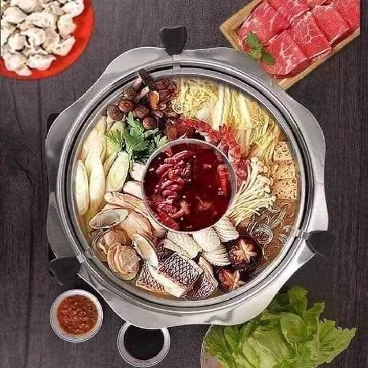 Nồi lẩu xoay size 32 về hàng