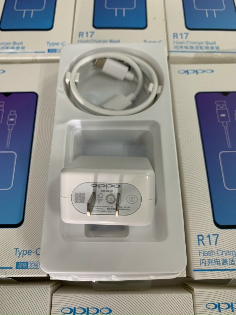 Bộ sạc oppo vooc R15