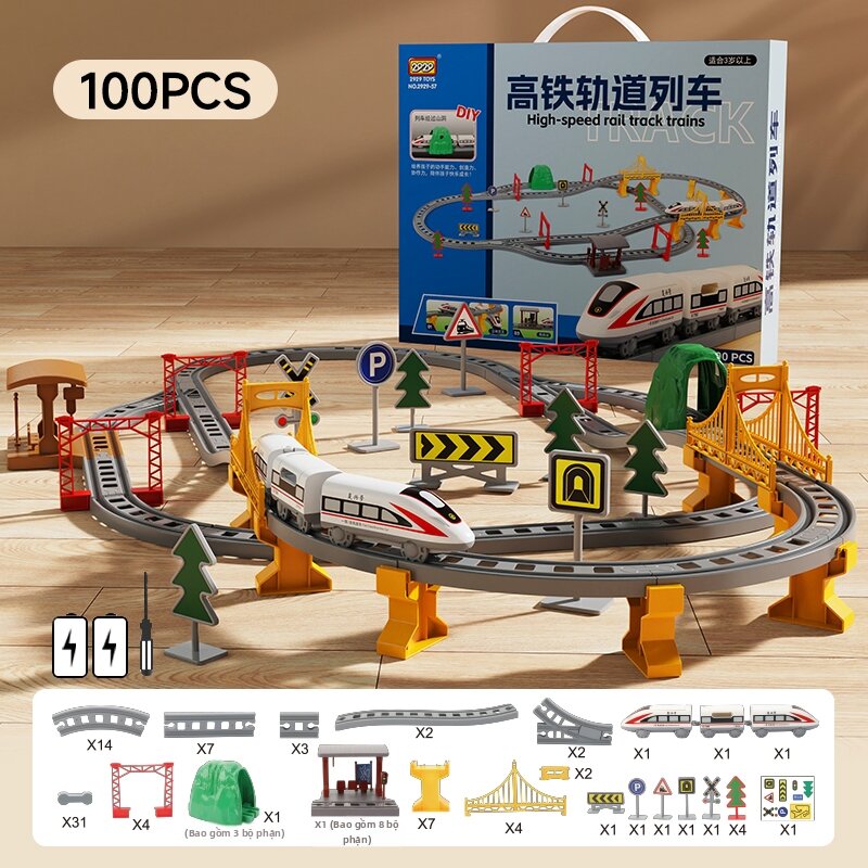 Letop Baby | Đồ Chơi Tàu Hỏa Cho Bé Trai 3-6 Tuổi